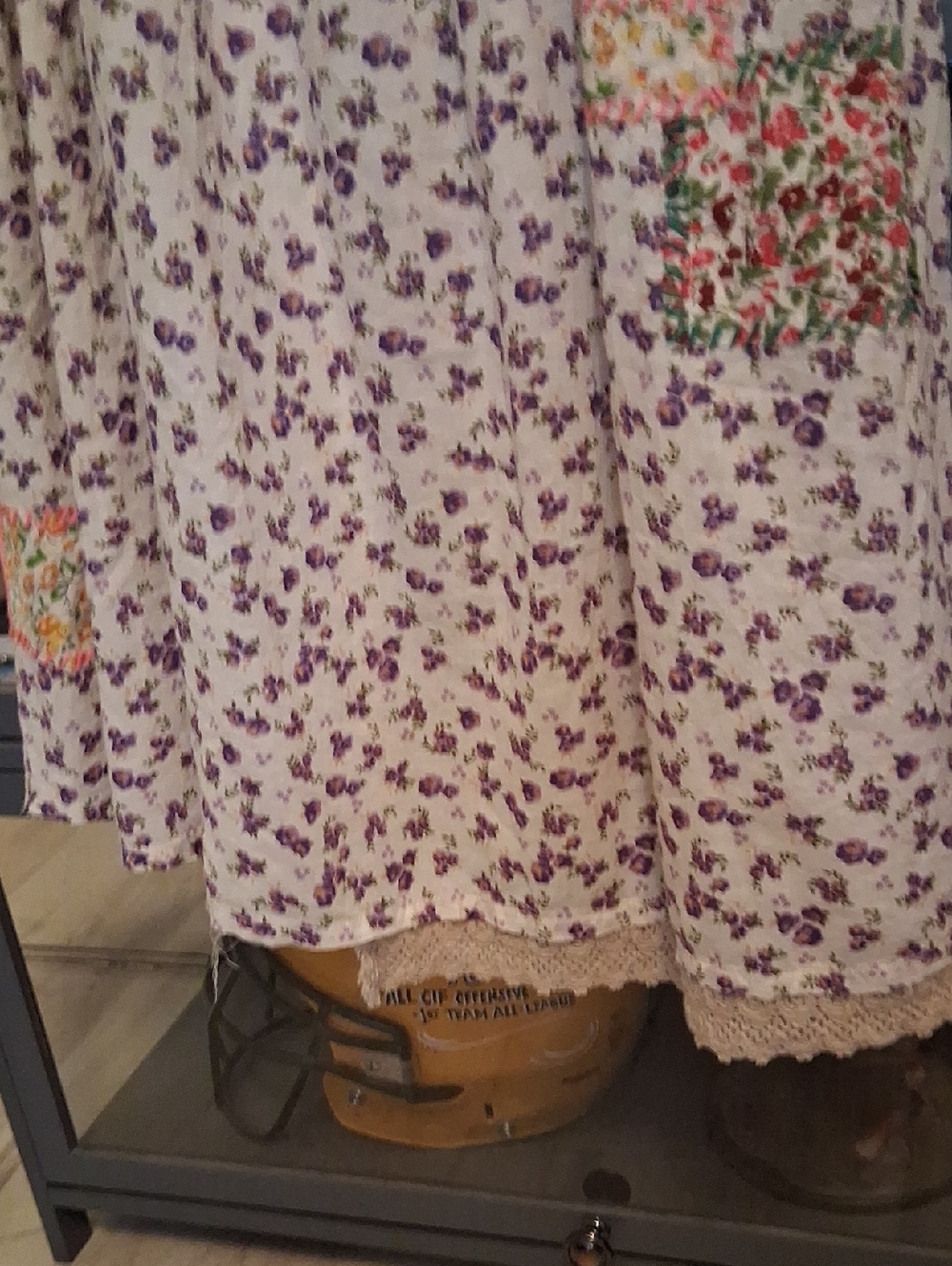 Natural life patchwork mini dress XL NWT - Picture 5 of 8